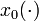 x_0(\cdot)