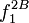 f_1^{2B}