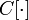 C[\cdot]